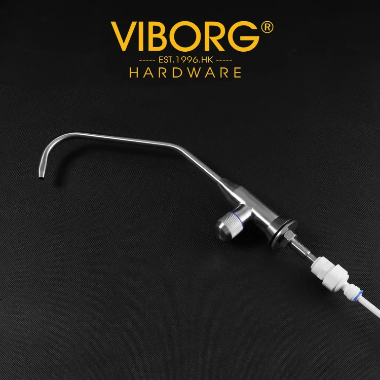 Viborg Sus304 Stainless Steel Kitchen Filtered Drinking Water Filter Tap Faucet Purifier Filtration Reverse Osmosis Systems Tap