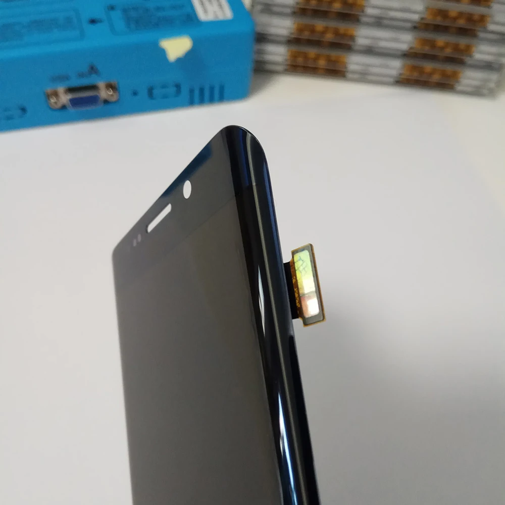 5 1 &quotSuper Amoled ЖК дисплей для Samsung Galaxy S6 Edge G925 G925F SM Дисплей Сенсорный экран планшета