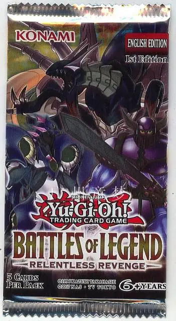 YuGiOh Battles of Legend: безжалостная месть 1 издание Booster Box - Цвет: Светло-зеленый