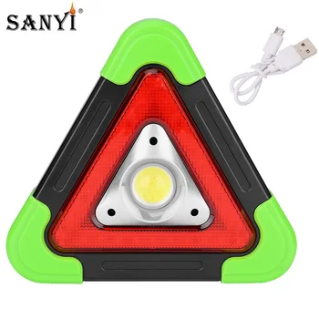 

COB LED Portable Spotlight Solar Working Light USB Rechargeable Solar Lamp Flashlight Power Bank Light For Outdoor Night Fishing