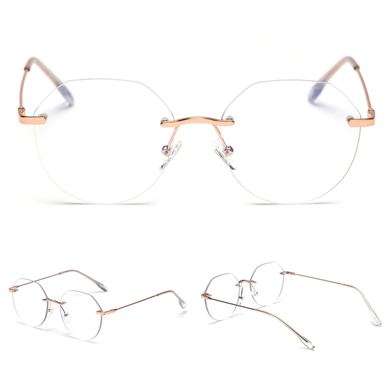 women's rimless glasses 8262 detail (8)