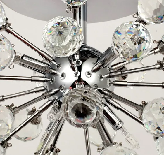 

Free Shipping Modern Crystal Light Chandelier For Ceiling 6-lights Lustres De Cristal Lamp For Hallway Dia22*h25cm