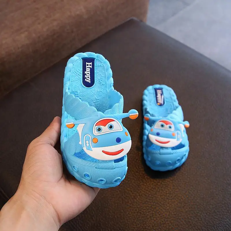 

2019 Summer Children Slippers For Boys Beach Fashion Flat Sandals Baby Slipper Girls House Flip Flop kids Home Soft Casual Shoes