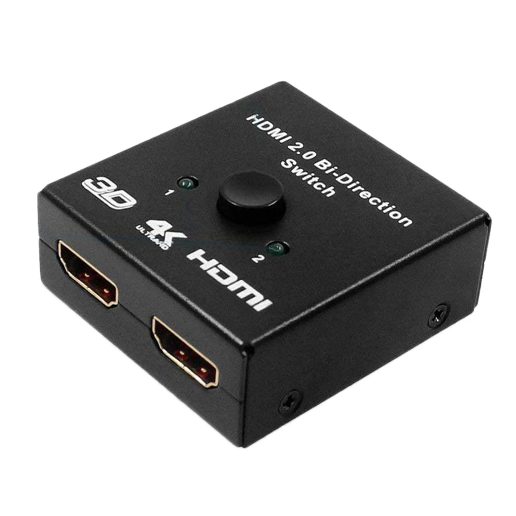 HDMI 2.0 Bi-Directional Switch Switcher Splitter Hub Selector Support 3D 4K 