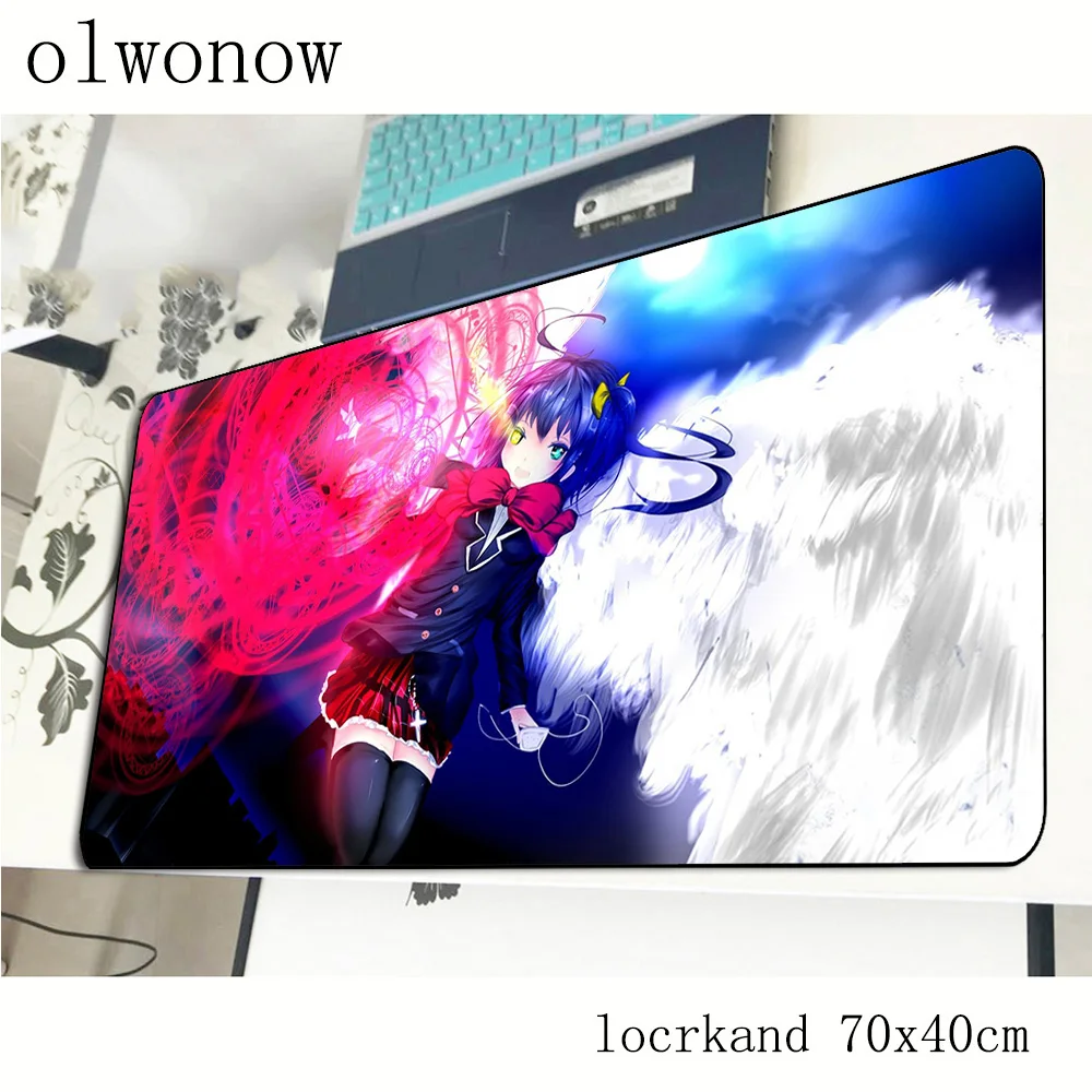 Коврик для мыши chuunibyou demo koi ga shitai 70x40 см игровые коврики персонализированные в