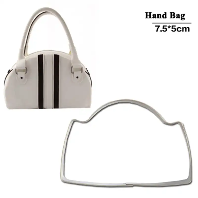 Handbag Cookie Tools Cake Stencil Kitchen Cupcake Decoration Template Mold Coffee Baking Fondant