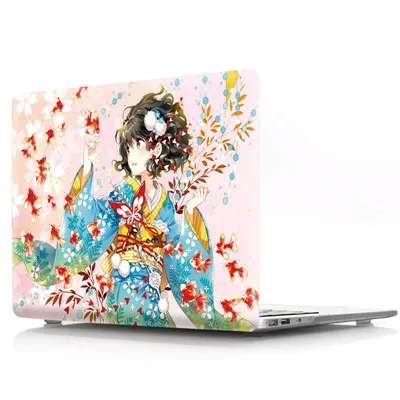 Жесткий чехол для Apple Macbook Air 11 12 13 дюймов Coque Fundas симпатичный Pro 15 Для женщин