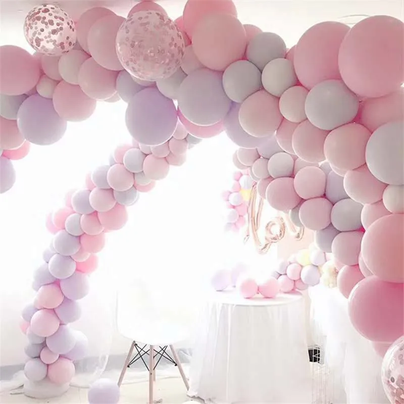 

20pcs 10inch Multicolor Pastel Candy Balloons Wedding Party Round Macaron Balloon Arch Decoration