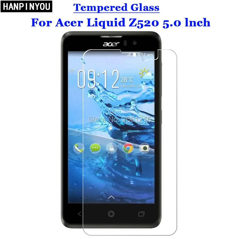 Закаленное стекло для Acer Liquid Z520 9H 2.5D Premium Защитная пленка экрана 5 0 дюйма |