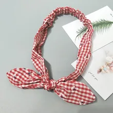 Милый обруч в форме кроличьих ушек, Женская повязка на голову, обруч для волос в форме кроличьих ушек, головной убор для женщин, женские аксессуары для волос