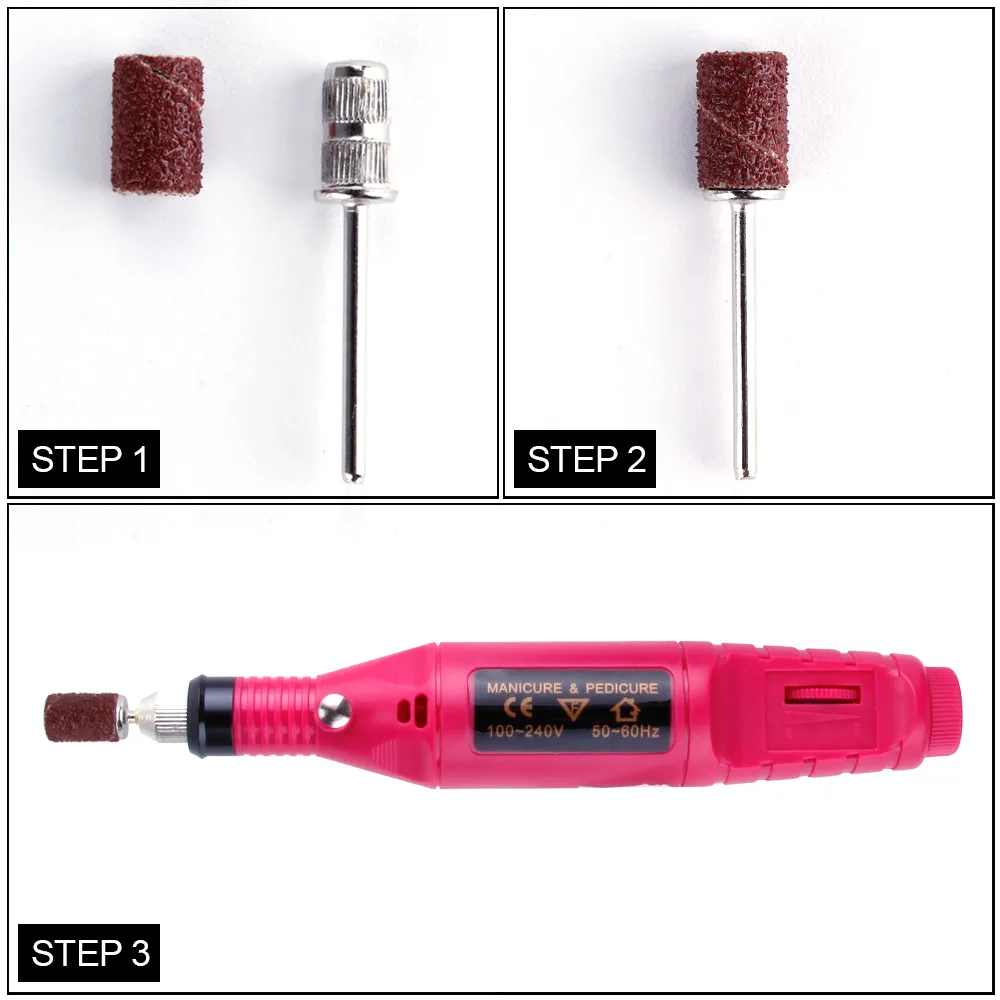 Профессиональный аппарат для маникюрного станка электрический набор сверл для ногтей педикюрные ножницы для дизайна ногтей керамическая маникюрная машина