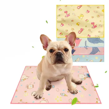 

Pet Dog Anti-Urine Mat Pad Summer Antibacteria Dog Seat Mat Non Sticking Blanket Cool Waterproof For Cat Dog Bed Mat Home Travel