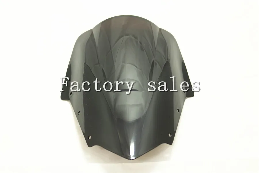 

For Yamaha FZ1 Fazer FZ1S FZS1000S 2006-2011 2007 2008 2009 2010 2011 Black Windshield WindScreen Double Bubble FZS 1000 1000S