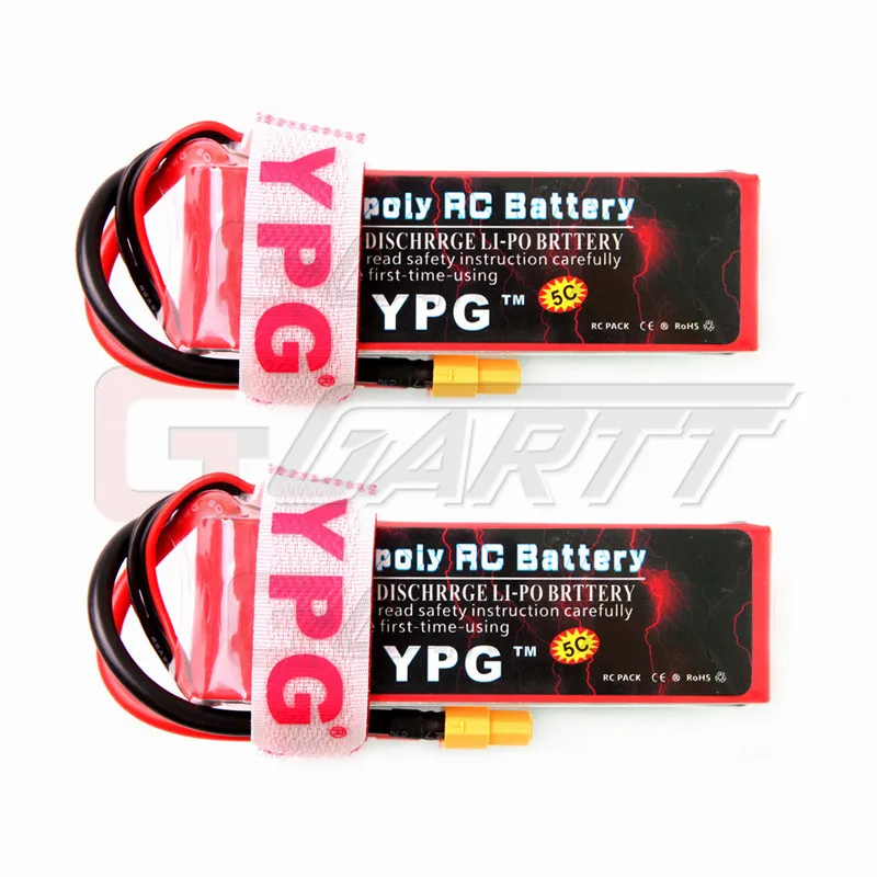 1 P/2 P YPG 22,2 V 2200mAh 30C 6S Lipo Li-Po Lipoly высокопроизводительная батарея для RC Hobby - Цвет: 2 pcs