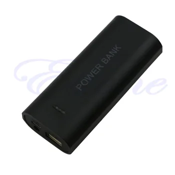 

1Pc New Portable 5600mAh 18650 External Battery USB Charger Power Bank Case Cover