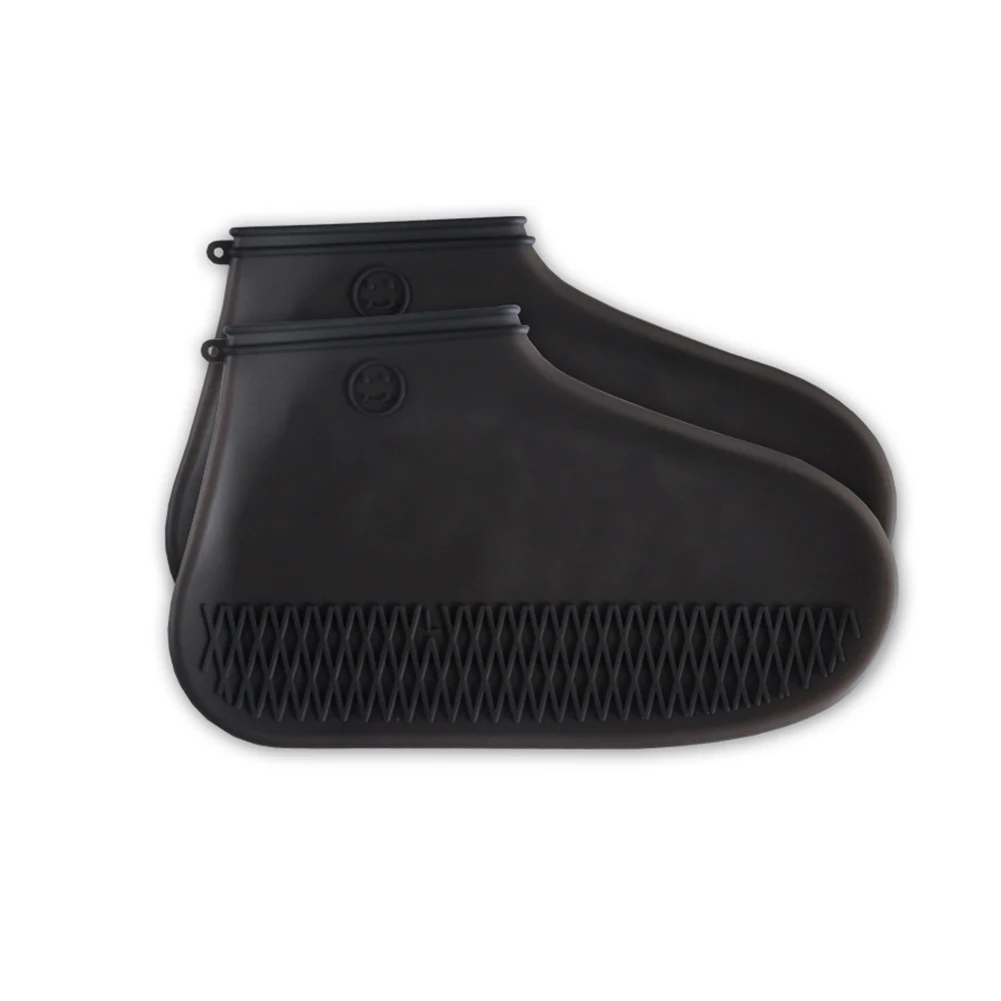 

Non Slip Easy Clean Protector Waterproof Durable Hiking Thicken Solid Reusable Rain Portable Shoe Cover Outdoor Silicone