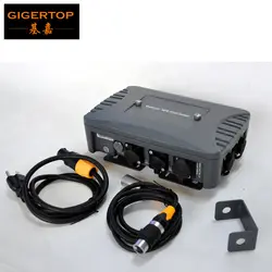 Tiptop сценический прожектор литья алюминиевый корпус протокол управления наружным освещением DMX 6 способ дистрибьютор консоли для