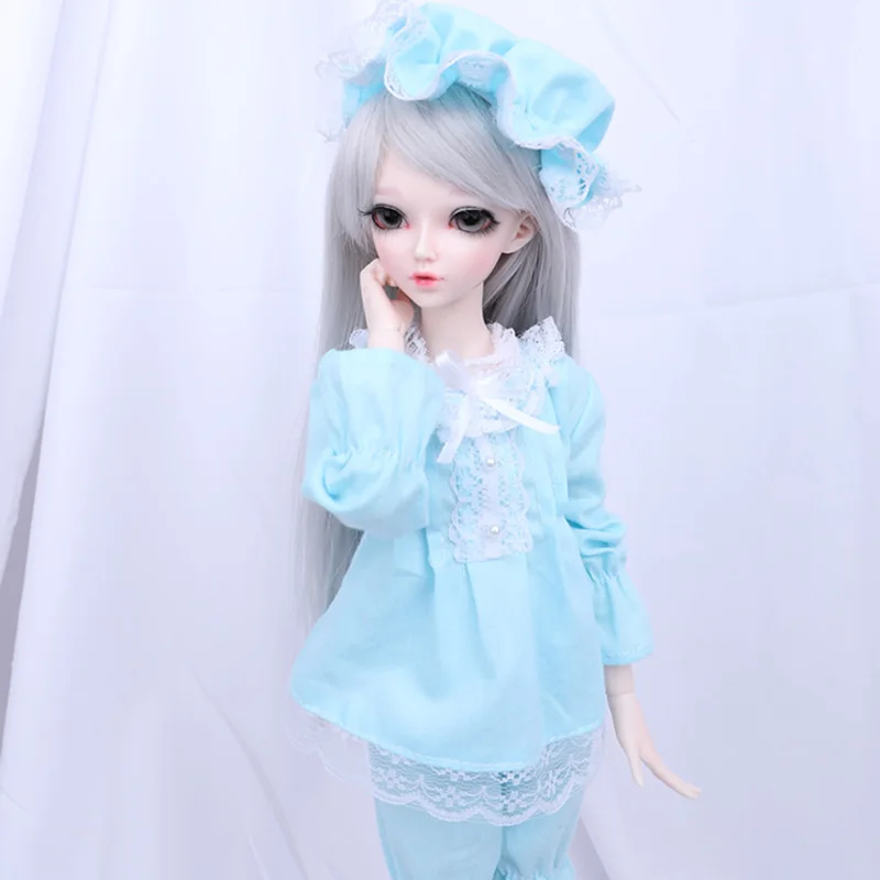 

l 1/3 1/4 1/6 BJD Doll Clothes Cute Full Set Style For Bjd Dolls Toys Accessories Coat +Pants +Hat