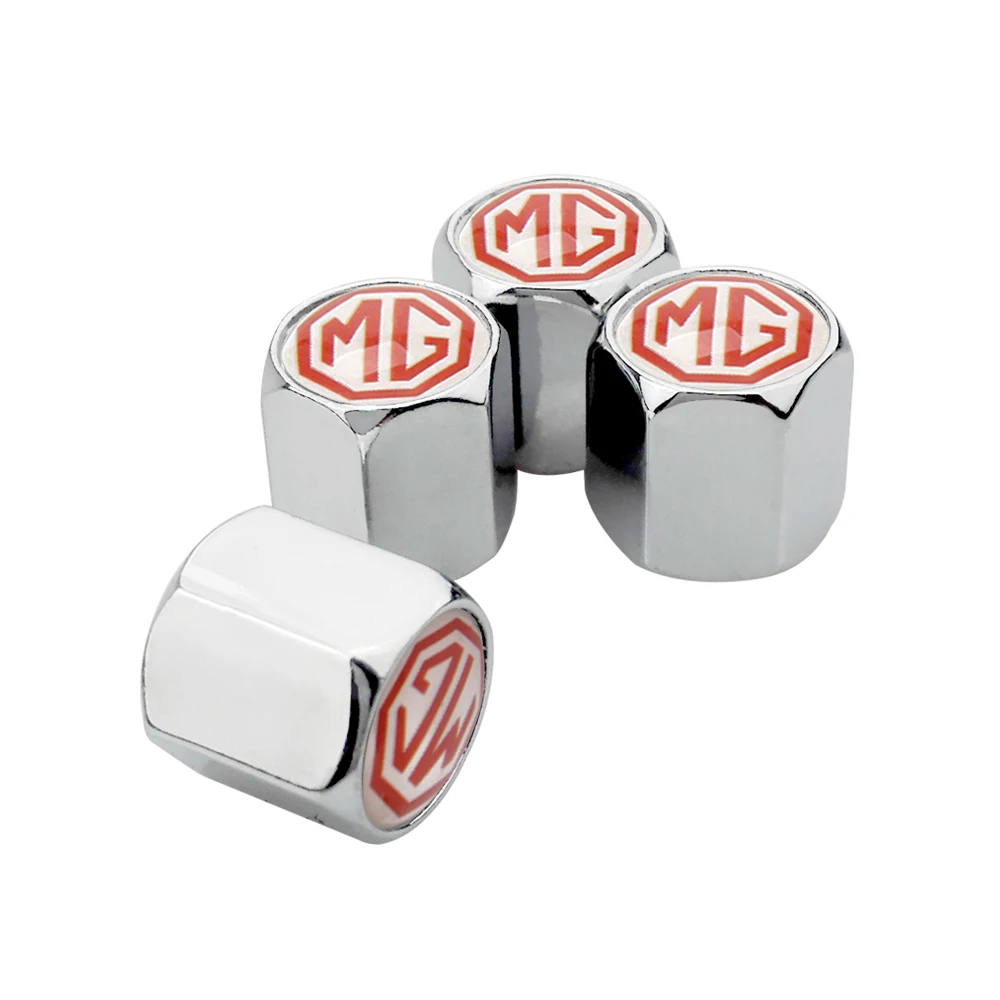 

Stainless Steel Tire Valve Caps Airtight Cover Car Styling For MG ZS MORRIS GARAGES MG3 MG5 MG6 GS GT Mg350 MG3SW MG7 TF MG 3