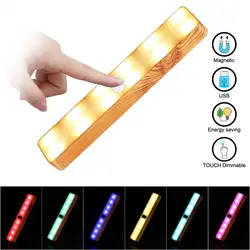 KHLITEC Новый Mini RGB светодио дный ночник детский Спальня кабинет Лестницы Свет USB Светодиодные ленты Безопасность Детская дома настенный Декор