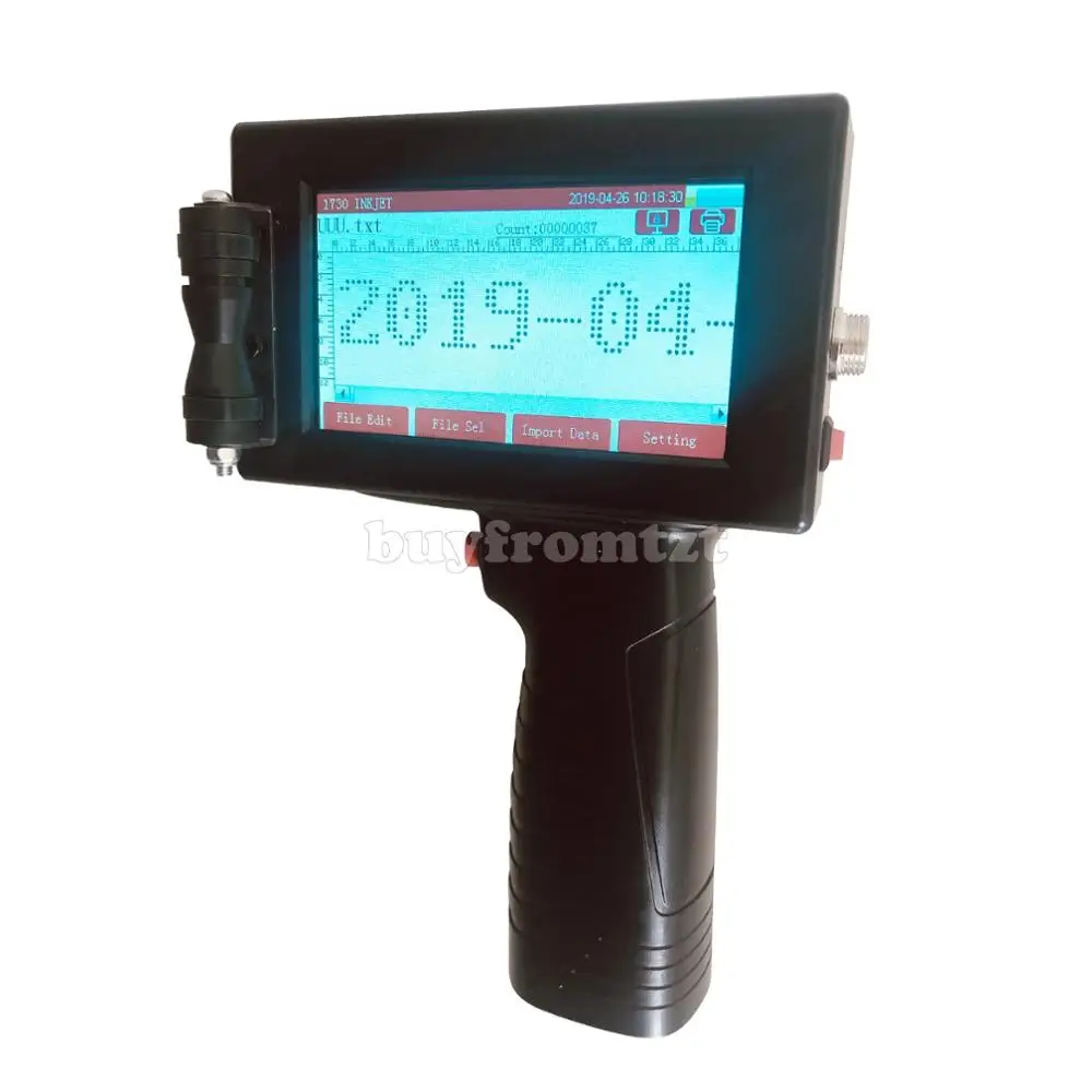 

Handheld Inkjet Printer Touch Screen Hand Writing Pen K3 + Imported Black Ink Cartridge
