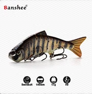 Banshee 6 шт./лот, 127 мм, 21 г, ATJ01, плавающая приманка, верхняя часть воды, соединенная, Реалистичная, жесткая, Aritifcial, плавающая приманка-карандаш