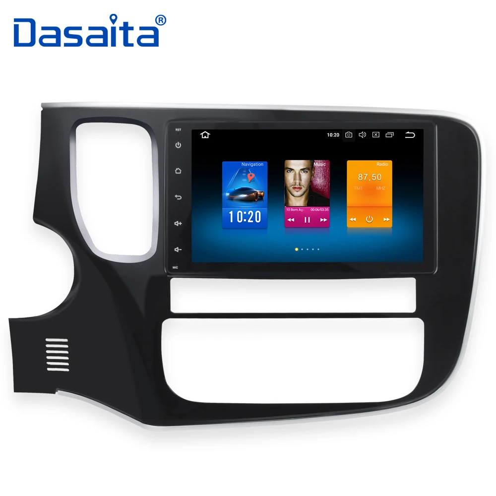 Sale 8" HD Digital Touch Screen 1080P Video 2 Din Car Radio Player Android 9.0 Octa Core for Mitsubishi Outlander 2014 2015 2016 1