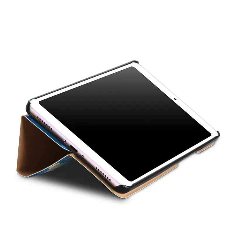 Тонкий чехол книжка из искусственной кожи с принтом для Xiaomi Mipad 4 8 0 2018 дюймов