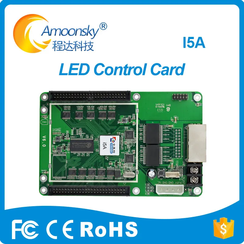 

good price Colorlight i5A full color receiving card with 50pin interface matched with colorlight s2 sender control system