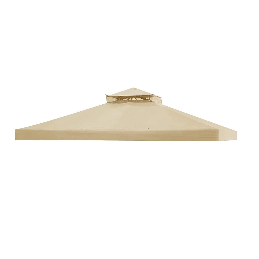 Yescom 2 Tiers 11 8x9 8 Patio Gazebo Canopy Top Replacement For Sunjoy L Gz288pst 4d Alsndoos Com
