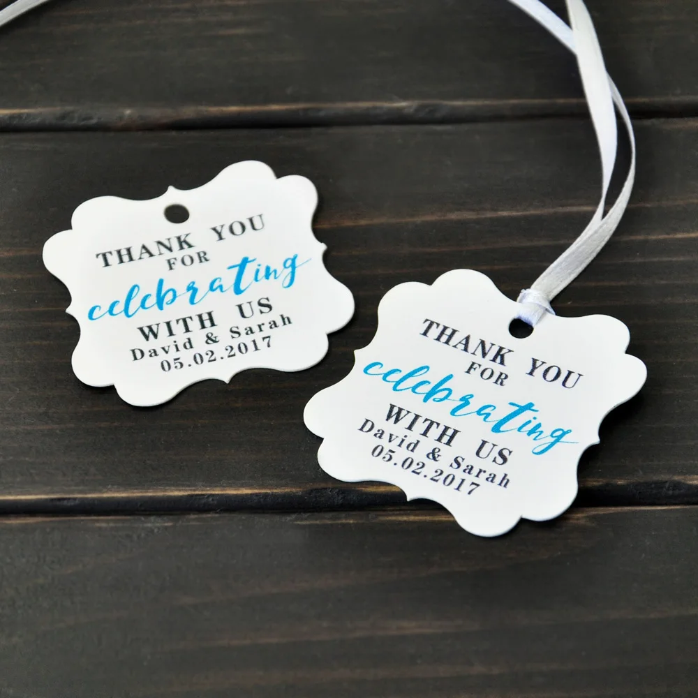 aliexpress com buy personalized wedding tags wedding thank you