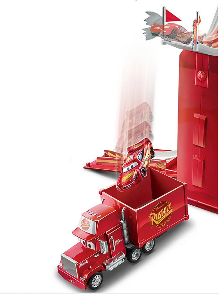 Pixar Cars 3 Track For Kids Jackson Storm High Quality Car Birthday Gift Alloy Car Toys Cartoon Models Christmas Gifts