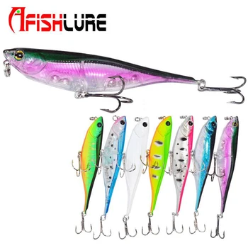 

120 mm 7 Color Pencil Lure Needle Tail Hard Lure Isca Wobble Long casting Jerkbaitpesca Artificial Swivels Hard Bait Swimbait