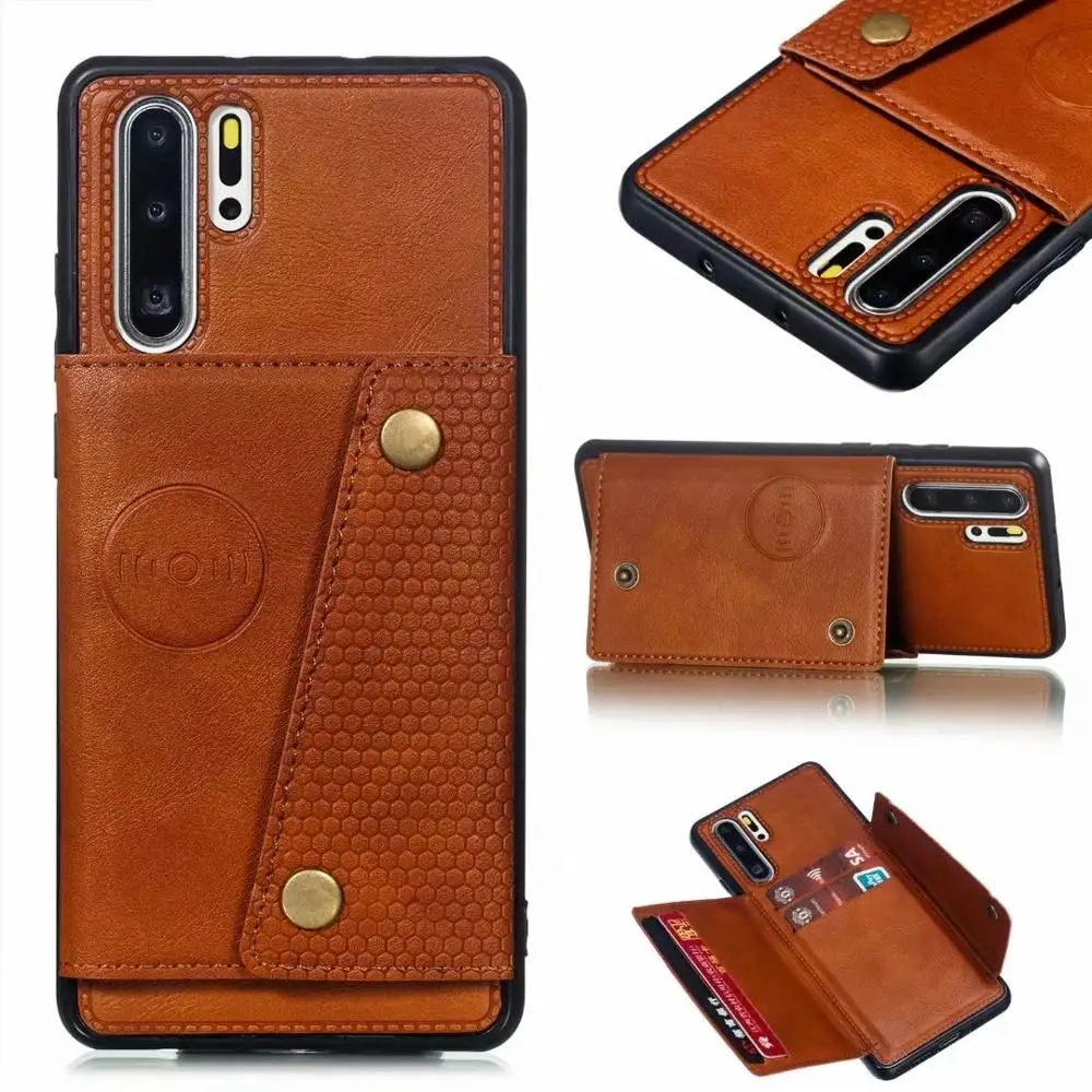 

Case For Huawei P30 Lite P30 Pro Nova 4e Mate 20 Lite P20 Lite Nova 3e PU Leather Phone Bag Card Slot Stand Case Cover
