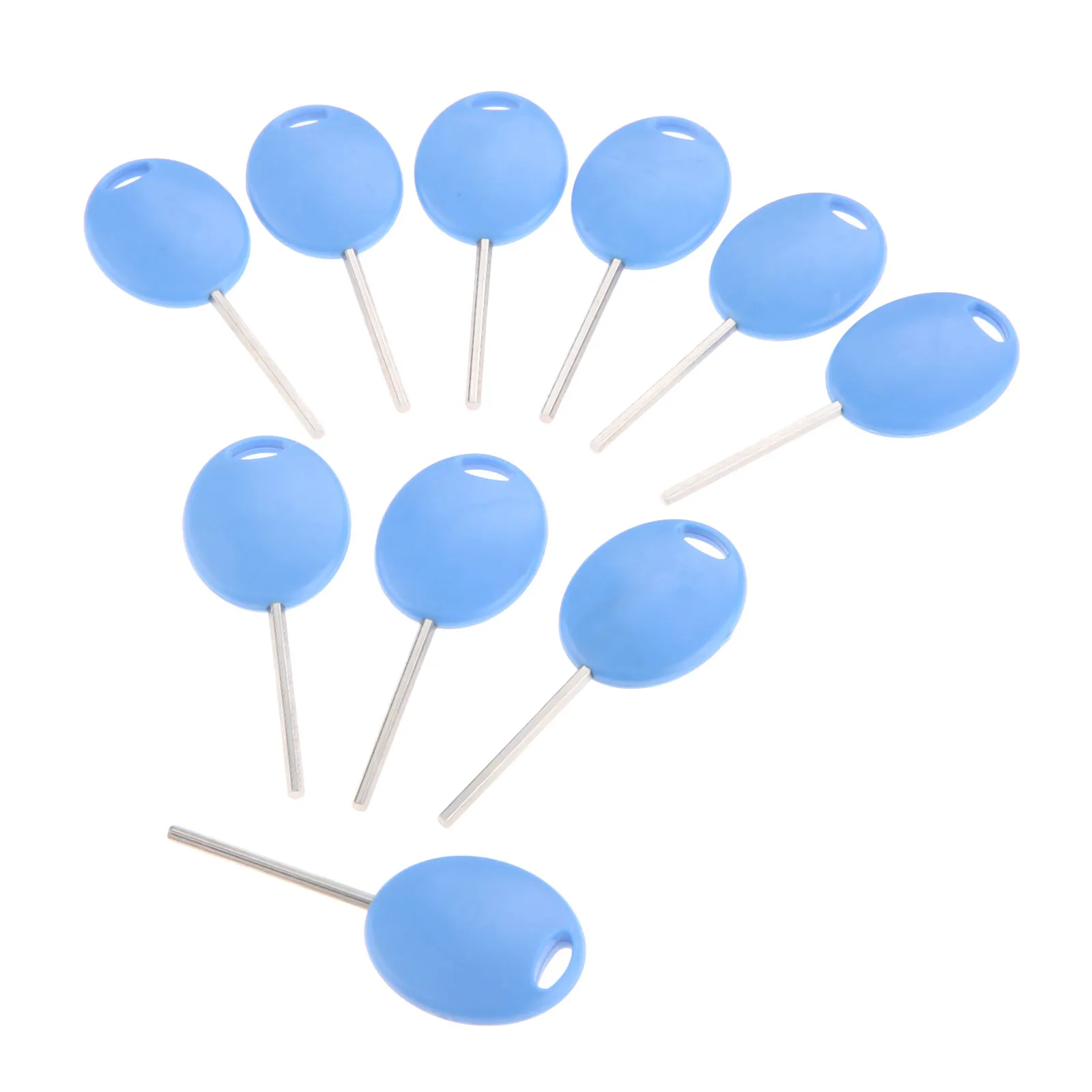 10 Pcs Surfboard Fin Key Surfing Tool Accessories Steel Hex Key And Plastic Molded Handle For Bodyboard Surfboard Longboard 62mm