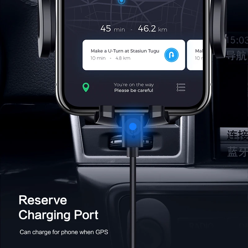 FLOVEME Universal Car Phone Holder Stand 360 Degree Air Vent Mount Phone Holder Car Phone Stand For iPhone X 8 7 6 5s Samsung S8