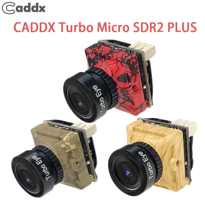 

FPV Camera CADDX Turbo Micro SDR2 PLUS Unique Pattern Design 1200TVL Low Latency Small CAM For RC Drone