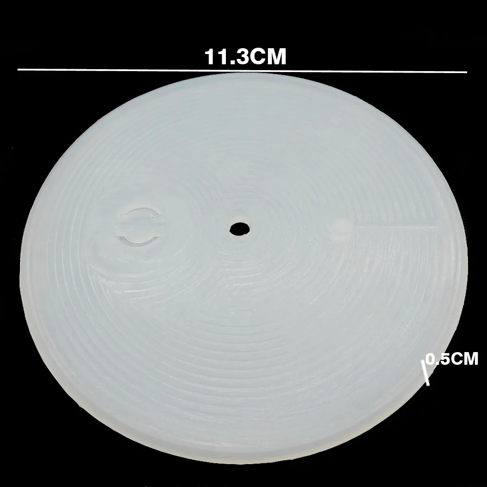 

11.3cm Slicone Sausage Meat Fillers Pad Nozzle for Sausage Meat Stuffer Sausage Filler Machines Funnel Lid Meat Tool
