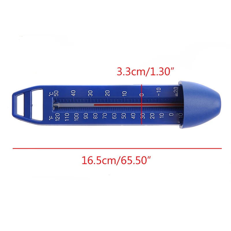 

Drop ShiP -20~120 F & -30~50 C Swimming Pool Spa Hot Tub Bath Temperature Thermometer Blue
