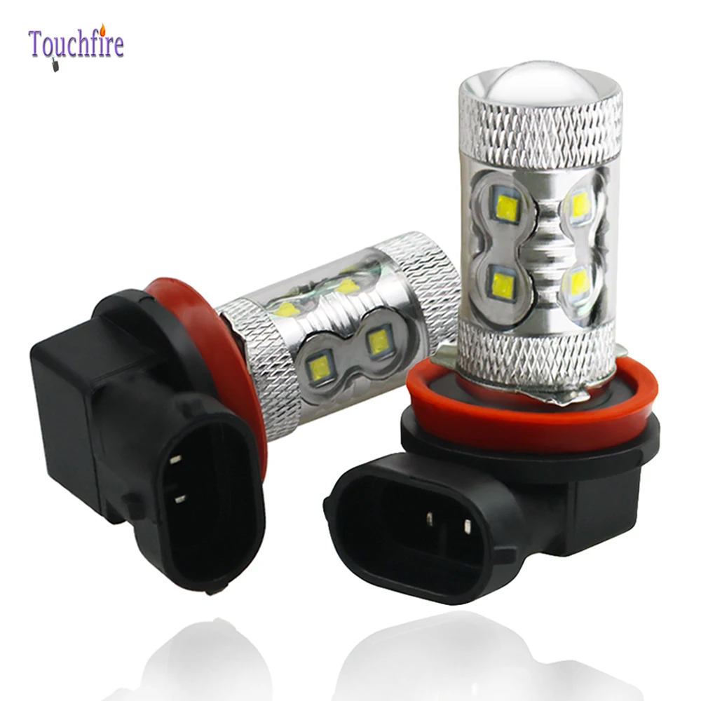 

2Pcs H1 H3 H4 H7 H8 H10 H11 Led HB4 9006 HB3 9005 Fog Lights Canbus Bulb 3600LM 6000K White Day Light Auto Headlight 12V