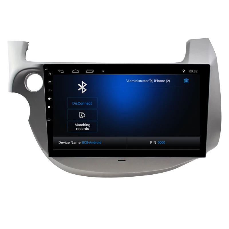 Discount 10.2 inch Quad Core Android 8.1 1G RAM 16G ROM Car Radio for HONDA FIT JAZZ 2008-2011 with GPS steering wheel Free map 20 Discount 10.2 inch Quad Core Android 8.1 1G RAM 16G ROM Car Radio for HONDA FIT JAZZ 2008-2011 with GPS steering wheel Free map 20