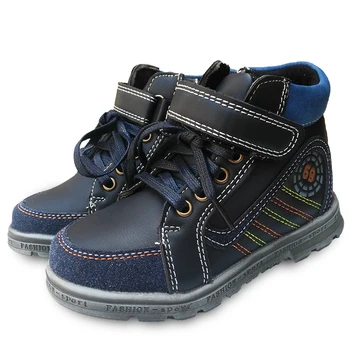

Special price 1pair fashion boot boy Leather Children shoes seanker +inner 13.5-20.5cm,Super Quality Kids shoes