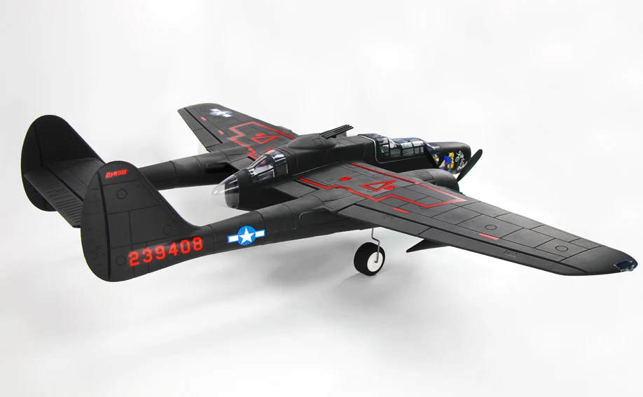 Dynam Jet 1500 мм P-61 Black Widow RC Самолет RTF Пропеллер для модели ESC моторчик с пропеллером TH03729