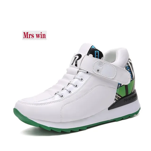 high quality pu leather spell colors women casual shoes increase spell quality