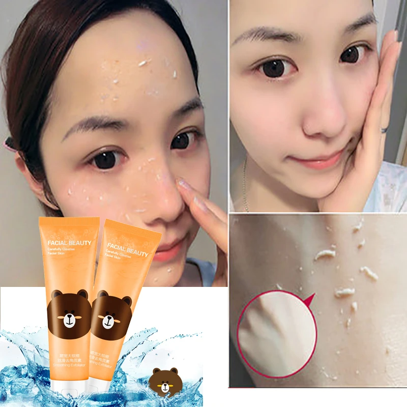 

HANKEY Facial Exfoliating Gel 100g Firming Hydrating Exfoliation Oil Control Face Deep Clean Acne Blackhead Remove Face Cleanser