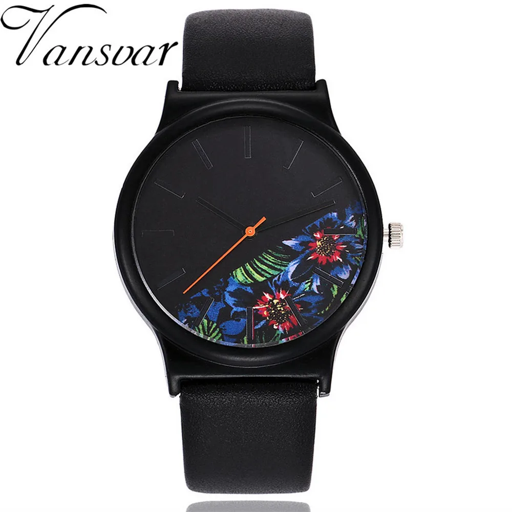 

Black Flower Watch Women Watches Ladies 2018 Brand Luxury Famous Female Clock Quartz Watch Wrist Relogio Feminino Montre Femme