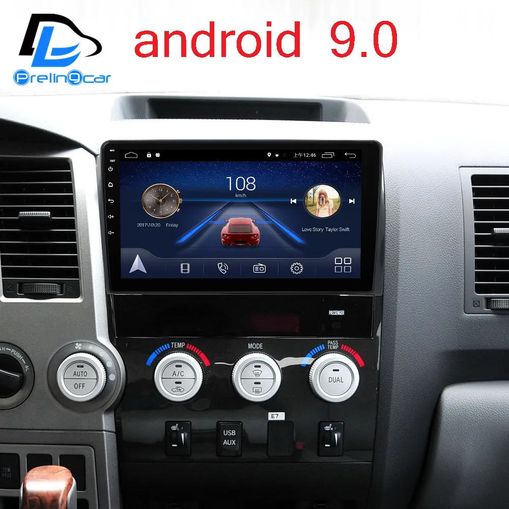 Excellent Android 9.0 Car DVD GPS Stereo Audio Navigation System for Toyota Tundra Sequoia Car Stereo2008-2017 years Radio player 1 Excellent Android 9.0 Car DVD GPS Stereo Audio Navigation System for Toyota Tundra Sequoia Car Stereo2008-2017 years Radio player 1
