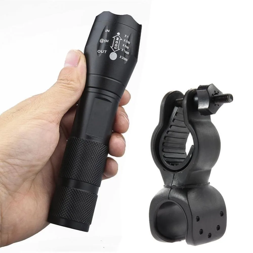 Bicycle Light 8000 Lumens 5 Mode T6 Led Bike Front Lights 18650 Battery