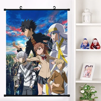 

Anime A Certain Magical Index Kobayashi Shimanaka Scroll Mural Poster Wall Hanging Poster Home Art Decoration Canvas Wall Gift