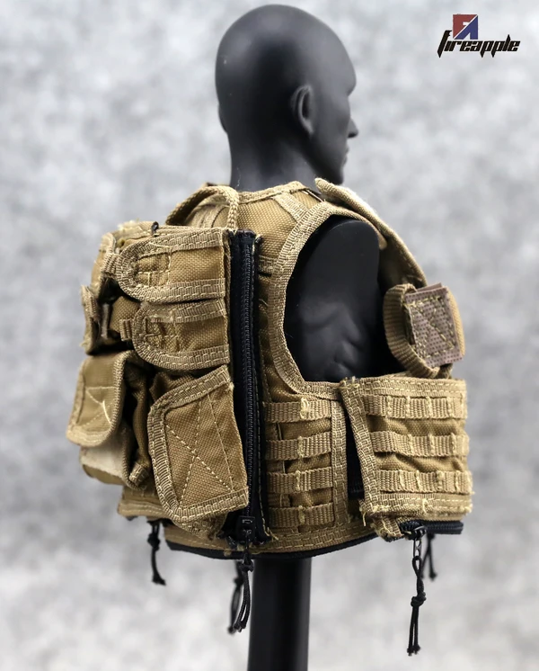 

1/6 soldiers PLAYHOUSE PH US arm brace tactical vest model with good quality guan Action Figures